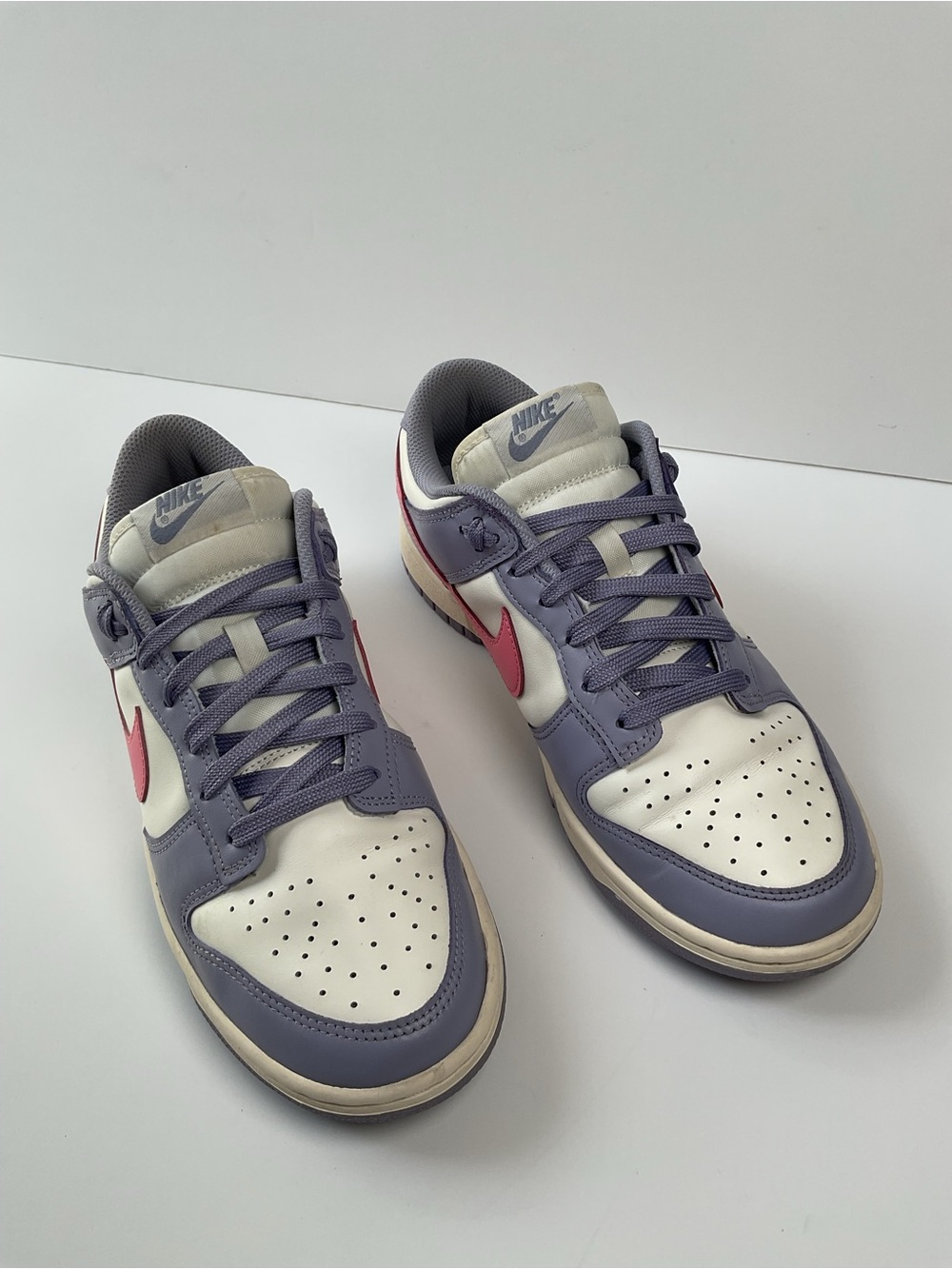 Nike Dunk Low Women 8.5 Purple Grey Pink DD1503-500 Casual Streetwear - Picture 4 of 10